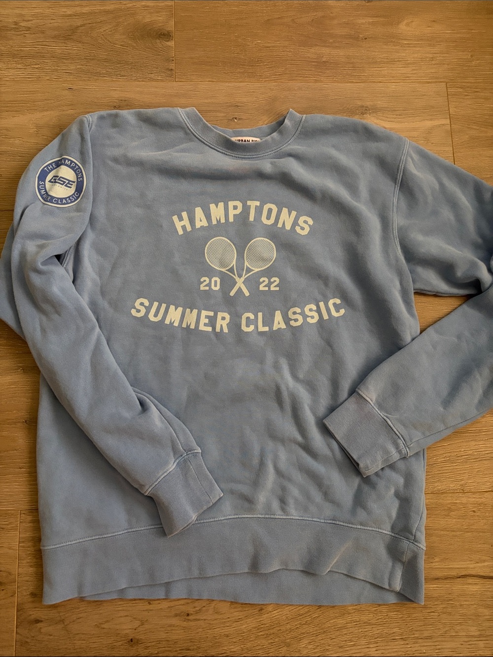 Sub_Urban Riot Light Blue Hamptons Summer Classic Crewneck Sweatshirt